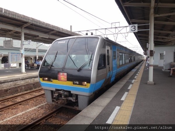 14日本D3.1 松山→麵包車人列車(特急しおかぜ)→多度津