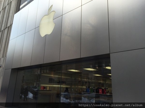 2015冬日本D7.1 APPLE STORE札幌店、麥當勞