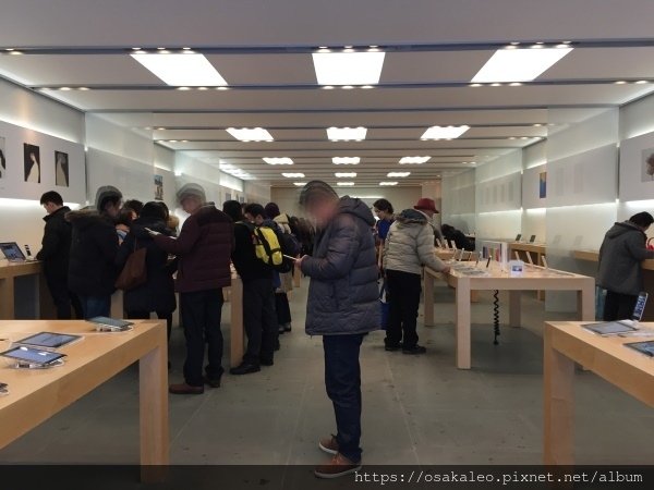 2015冬日本D7.1 APPLE STORE札幌店、麥當勞