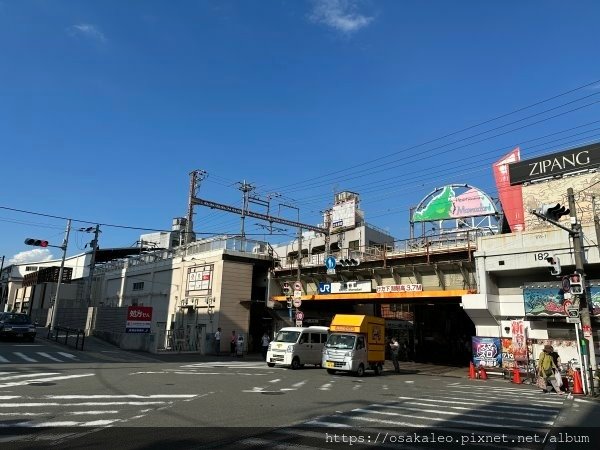 23日本D4.4 JR桃谷站前商店街、星巴克JR桃谷站店 水