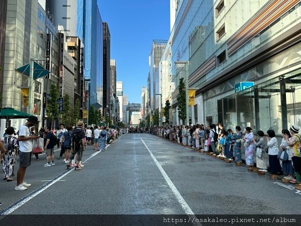 23日本D19.4 銀座 步行者天國 銀座涼風計畫