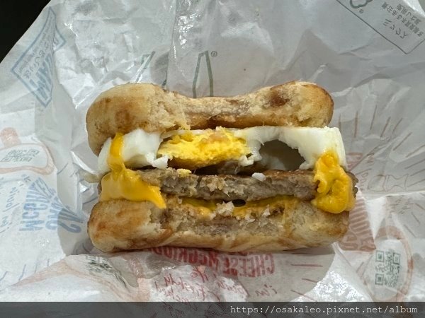 23日本D23.1 麥當勞 楓糖鬆餅漢堡 (McGriddl