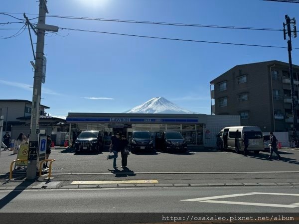 24東京大阪D7.5 河口湖車站 LAWSON河口湖站前店 