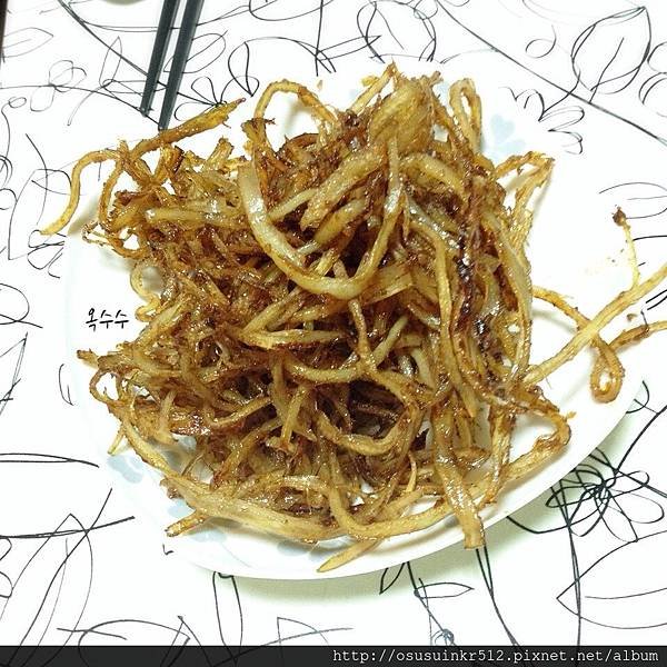 炒魷魚絲（오징어채볶음）1