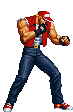 KOF98-泰瑞-勝利動作-D鍵-Good Luck.gif