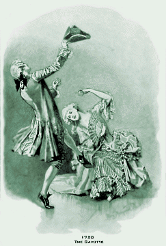 Gavotte dancers