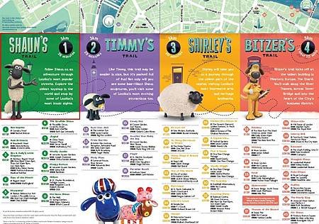 Shaun trail map