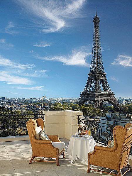 Shangri-La Hotel, Paris(Chaillot Suite1