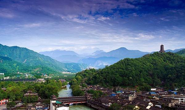 古道今城~成都茶店子客運站.都江堰.茶馬古道.西街.青城山 