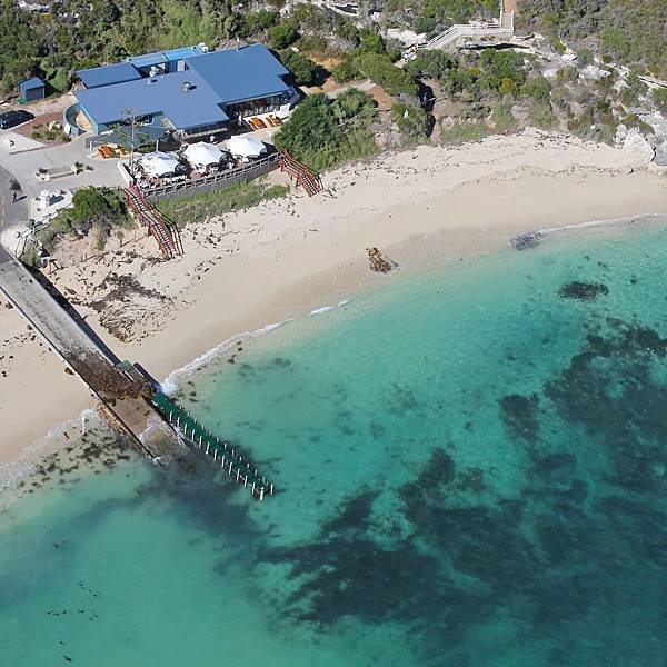 White Elephant Beach Cafe(Marget River;Ariel view