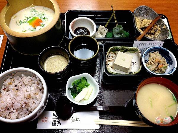 嵯峨とうふ稲 湯葉定食