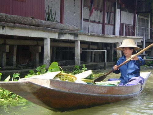 20050329泰國 賽寺(Wat Sai)水上市場 Floating Market 