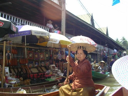 20050329泰國 賽寺(Wat Sai)水上市場 Floating Market 