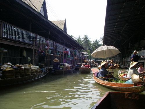 20050329泰國 賽寺(Wat Sai)水上市場 Floating Market 