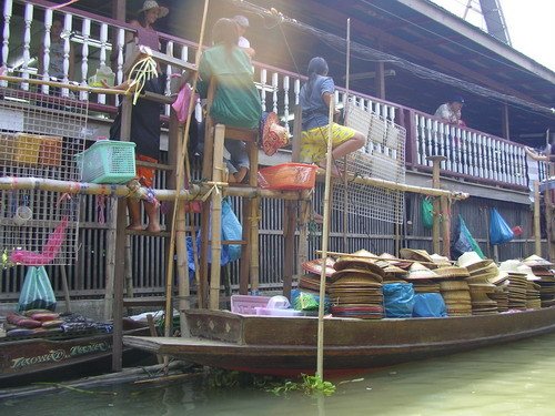 20050329泰國 賽寺(Wat Sai)水上市場 Floating Market 