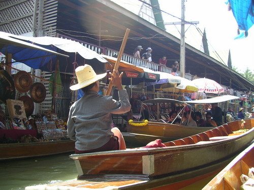 20050329泰國 賽寺(Wat Sai)水上市場 Floating Market 