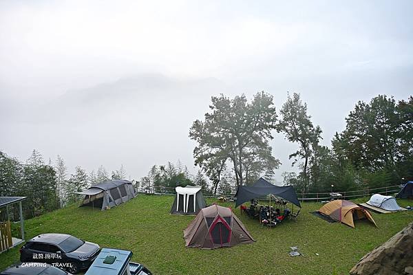 【露營趣】苗栗. 五隻小豬露營區 ★遼闊的雲海景色、全新營地