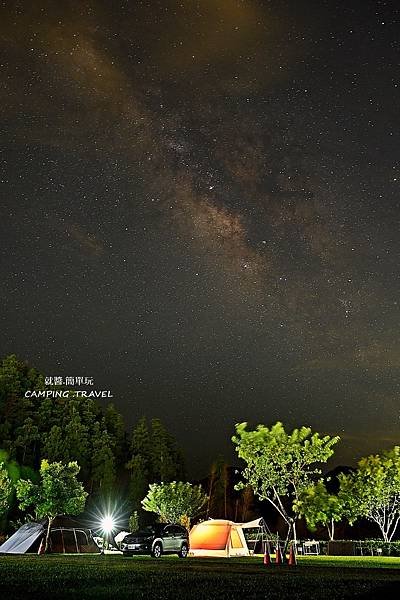 【露營趣】嘉義.福山星月露營區 ★茶園環繞的露營環境、翠綠草