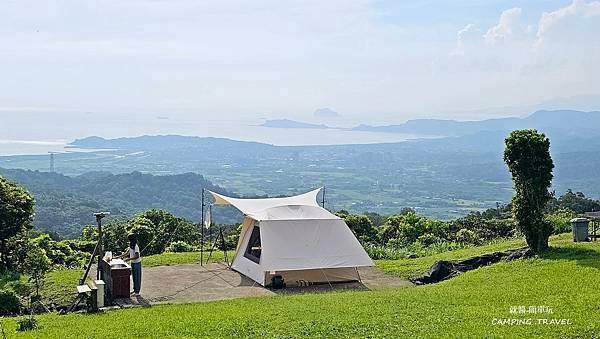 【露營趣】新北.葵扇湖農場 ★金山小鎮及東海岸夜景、遊金山 