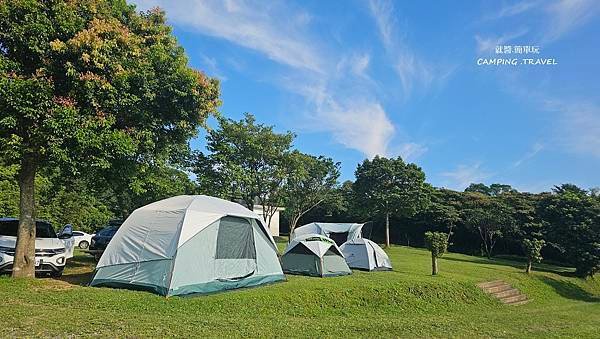 【露營趣】新北.葵扇湖農場 ★金山小鎮及東海岸夜景、遊金山 