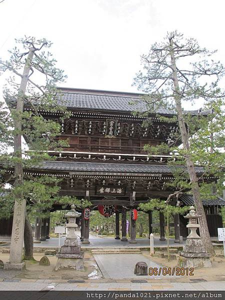 智恩寺山門正面