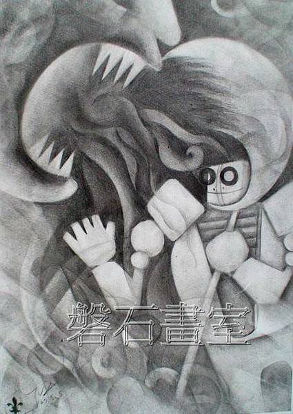 學生 創意素描類 作品