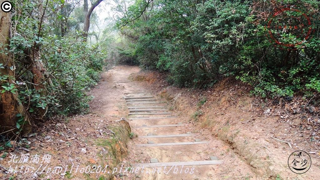 五虎山登山步道山西段(登山口)