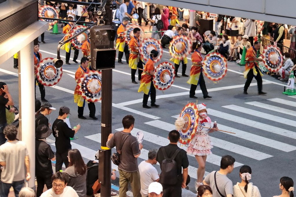 日本鳥取。鏘鏘祭しゃんしゃん祭︱入列《金氏世界紀錄》祭典。4