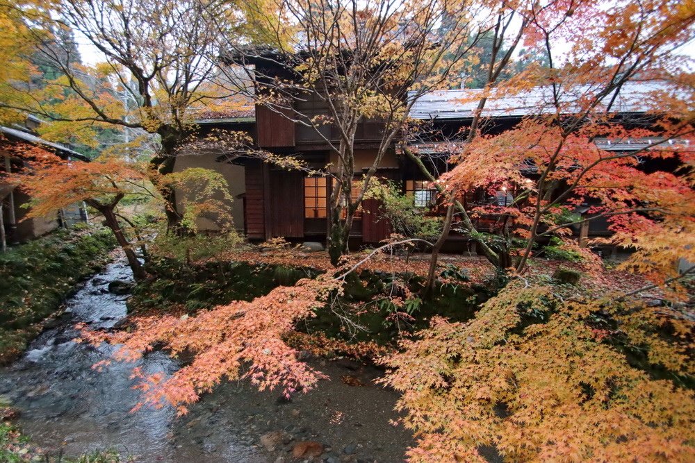 日本鳥取。板井原集落︱智頭町紅葉勝地。宛如神去村般山中祕境