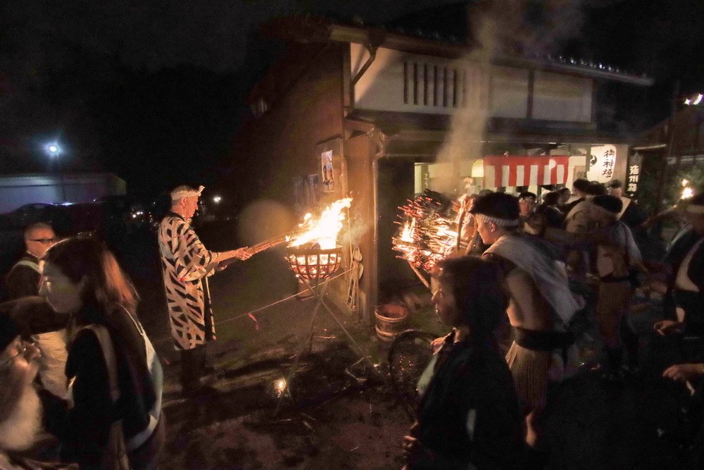 日本京都。鞍馬火祭︱日本三大火祭