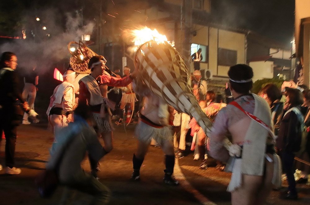 日本京都。鞍馬火祭︱日本三大火祭