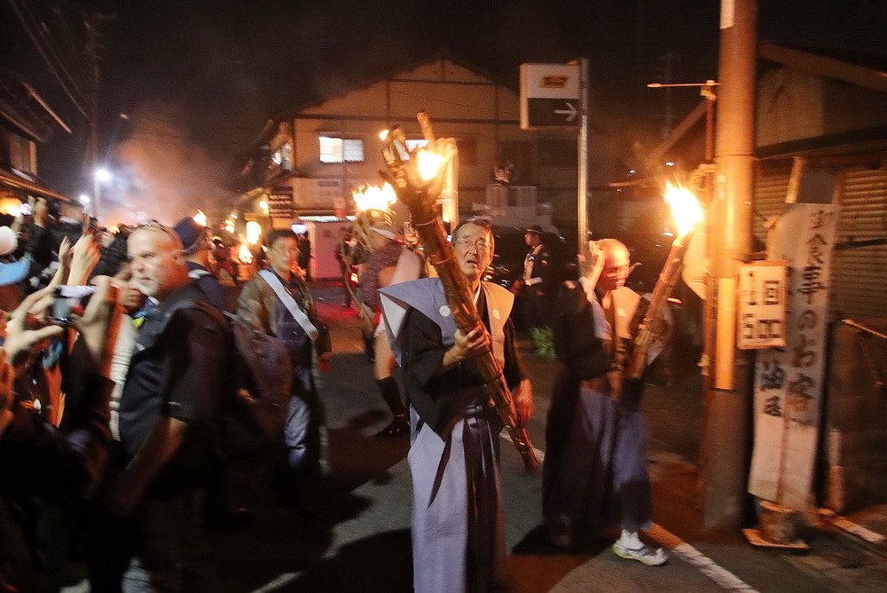 日本京都。鞍馬火祭︱日本三大火祭