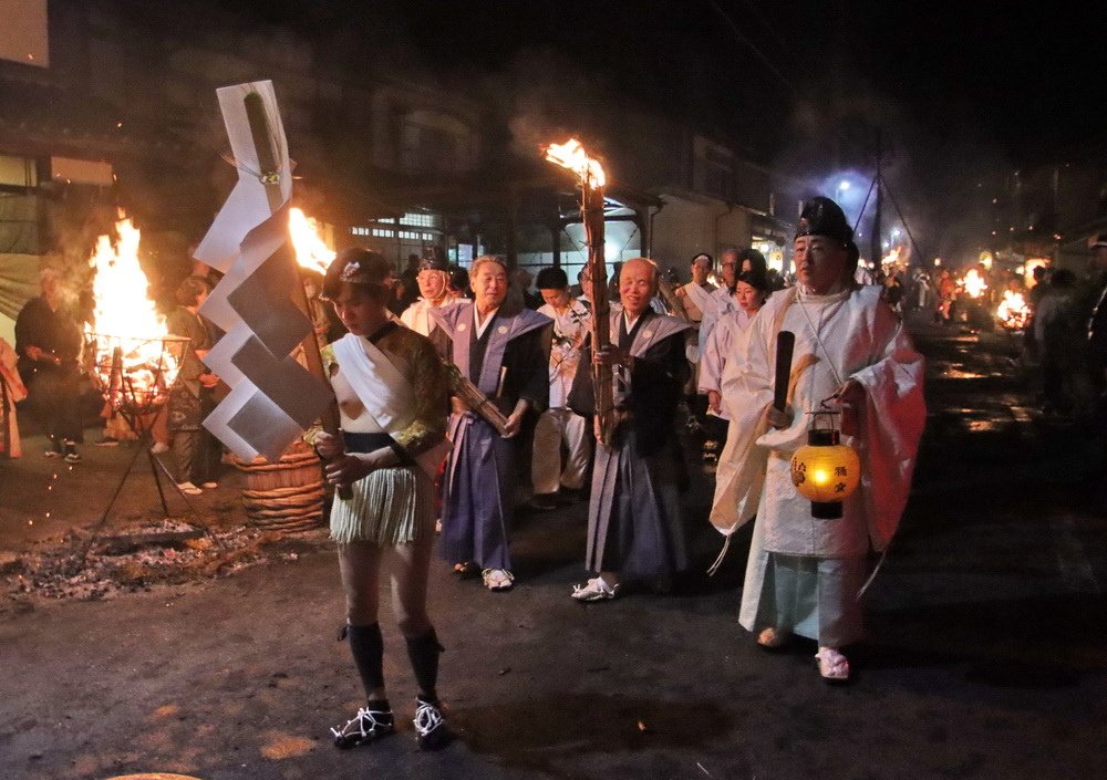 日本京都。鞍馬火祭︱日本三大火祭