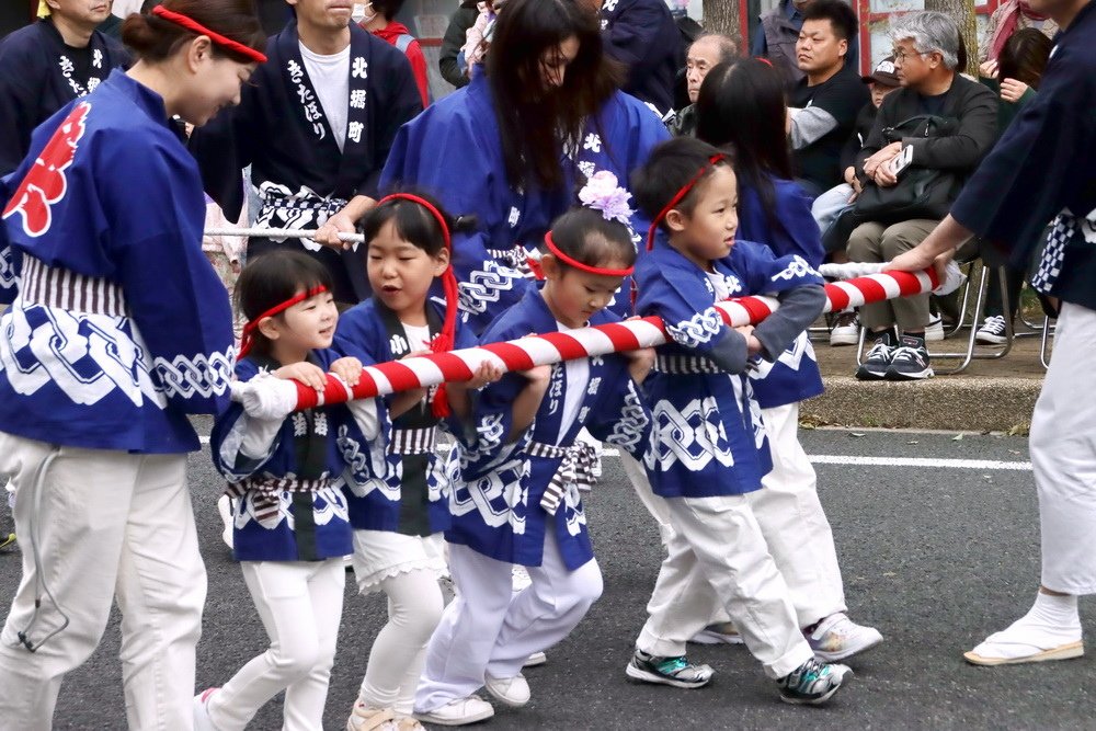 日本島根。松江祭 鼕行列︱16部鼕太鼓台車大遊行。鼓聲憾動，