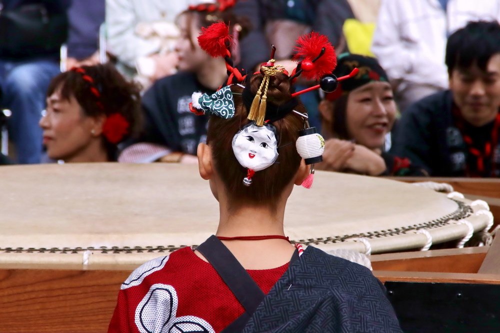 日本島根。松江祭 鼕行列︱16部鼕太鼓台車大遊行。鼓聲憾動，