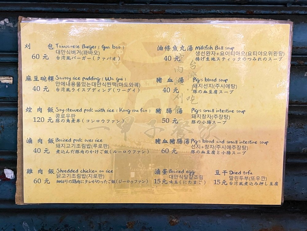 捷運龍山寺站。一甲子餐飲︱連續5年米其林必比登。古早味焢肉飯