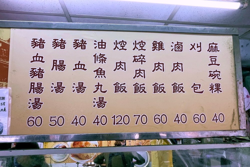 捷運龍山寺站。一甲子餐飲︱連續5年米其林必比登。古早味焢肉飯