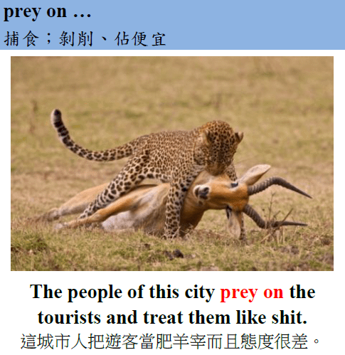 prey on