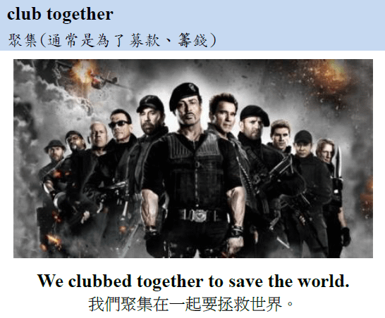 club together