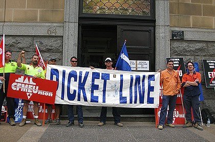 picket-line