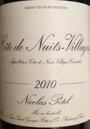 Nicolas Potel Côte de Nuits-Villages