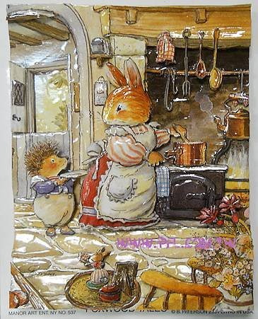 學生作品~用餐~美玲~歐風立體紙雕~
