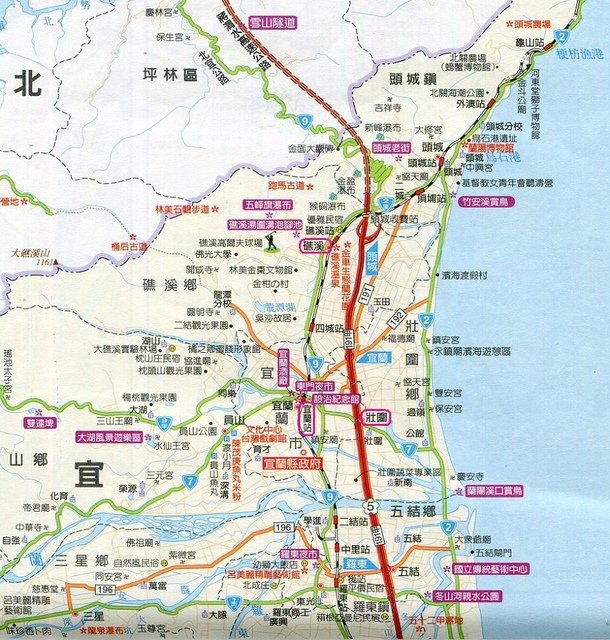 BA 礁溪MAP.JPG - 台灣東部大地之愛