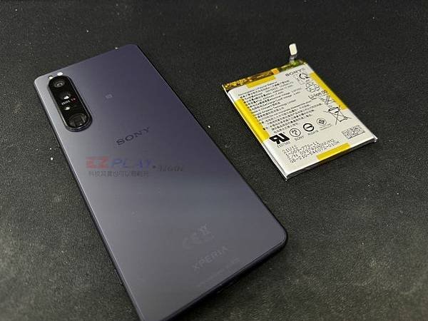 SONY Xperia1 III更換電池,耗電變快電池逐漸老