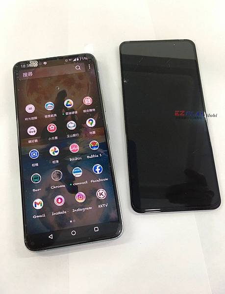 華碩Zenfone7螢幕破裂太礙眼,更換螢幕維修【947手機