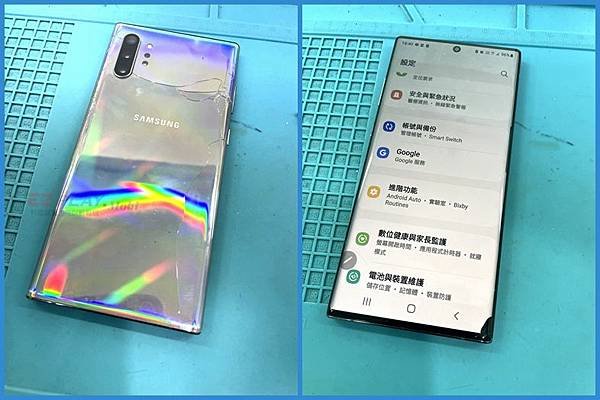 三星NOTE10+螢幕漏液有黑點無法觸控,三星NOTE10 