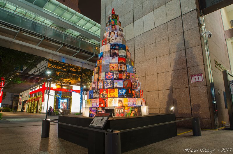 台北信義區夜景聖誕燈飾_新光三越 3