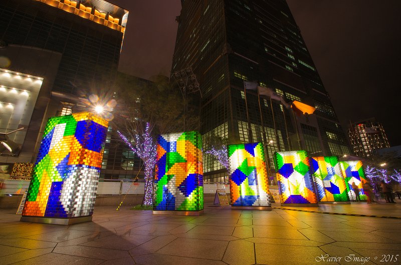 台北信義區夜景聖誕燈飾_台北101 2