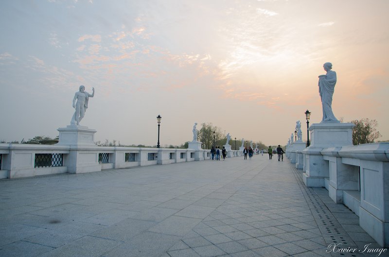 台南奇美博物館黃昏 2