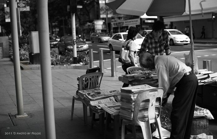 書報攤 @Orchard road